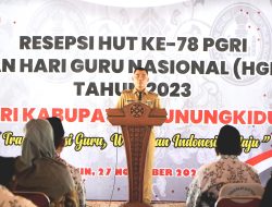 HUT Ke-78 PGRI, Bupati: Tingkatkan Solidaritas, Soliditas dan Pengabdian