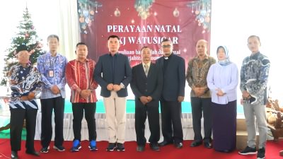 Bupati Gunungkidul Hadiri Perayaan Natal 2023 di GKJ Watusigar