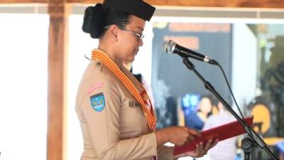 GKR Mangkubumi Lantik Pengurus Kwarcab Gerakan Pramuka Gunungkidul