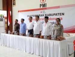 Muskab PMI 2023 Resmi Dibuka, Bupati Apresiasi Kinerja dan Dedikasi Kepada Masyarakat