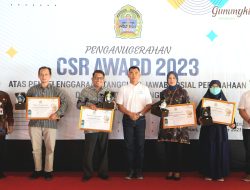 Bupati Sunaryanta Berikan Apresiasi kepada 4 Perusahaan Gunungkidul