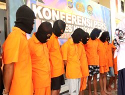 Terbukti Lakukan Pencurian Tiang Wifi, 10 Pelaku Diancam 7 Tahun Penjara