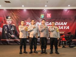 Polres Metro Jakarta Timur Gelar Syukuran Sederhana Dalam Hari Jadi KE-74 Tahun Pengabdian Polda Metro Jaya