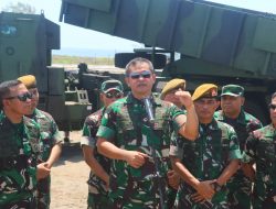 Pastikan Senjata Siap Digunakan Setiap Saat, Kasad Tinjau Artillery Strike Fire Power Demo