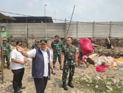 Komandan Korem 051/Wkt Meninjau lokasi Karya Bakti TNI di Pasar Induk Kramatjati