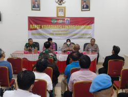 Rakor Lintas Sektoral Dalam Rangka Pengamanan Perayaan Natal 2023 Dan Tahun Baru 2024