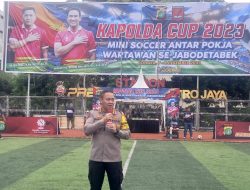 Kapolda Cup 2023: Mini Soccer Antar Pokja Wartawan Se-Jabodetabek