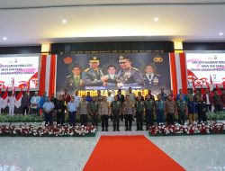 Panglima TNI Dan Kapolri Bersama Pejabat Utama Mabes TNI/Polri Disambut Tarian Renso Saat Kunker Maluku
