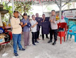 TINGKATKAN FUNGSI SISKAMLING , BHABINKAMTIBMAS POLSEK MATRAMAN DUKUNG PERLENGKAPAN