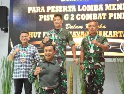 Lomba Tembak Pistol Eksibisi Eksekutif dan Falling Plate Dalam Rangka HUT Ke-74 Kodam Jaya Tahun 2023