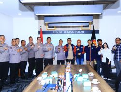 Kadiv Humas dan IWO Perkuat Komitmen Wujudkan Pemilu Damai