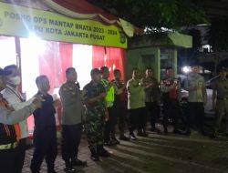 Polsek Sawah Besar bersama 3 pilar melakukan pengamanan di KPU kota