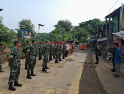 Hari Juang TNI AD, Kodim 0505/JT Tanam Pohon Lindung Sepanjang Sungai Ciliwung
