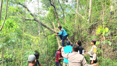 Tanpa Diketahui Sebabnya, Warga Patuk Nekat Gantung Diri di Pohon Akasia