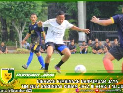 Kodam Jaya Gelar Grand Final Pertandingan Mini Soccer