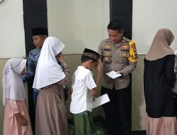 Polsek Cakung Gelar Jumat Berbagi Dengan Doa Bersama Dan Santunan Anak Yatim