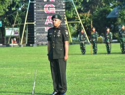 Brigif 1 Jaya Sakti Laksanakan Upacara Memperingati Hari Juang TNI AD Ke-78 Tahun 2023