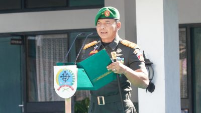 Brigjen TNI Zainul Bahar Pimpin Upacara Hari Juang TNI AD Ke-78
