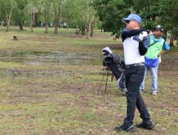 Komandan Lanal Dumai Turut Serta Dalam Turnamen Golf Wali Kota Dumai 2023