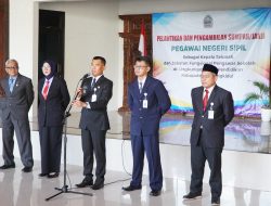 86 Kepala Sekolah TK, SD, dan SMP Dilantik Bupati Sunaryanta