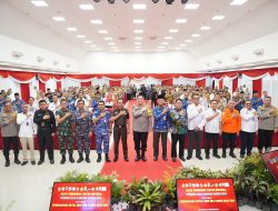 Danlanal Dumai Turut Hadir Dalam Rakor Lintas Sektoral Operasi Lilin Lancang Kuning 2023-2024 di Provinsi Riau