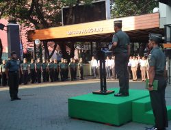 Peringati Hari Bela Negara ke-75,Korem 052/Wkr ,Gelar Upacara.