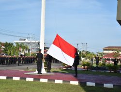 Upacara Hari Kesadaran Nasional Brimob Kalbar Bersama TNI