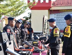 Satbrimob Polda Kalbar Apel Kesiapsiagaan Siap Antisipasi Bencana Alam