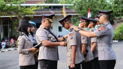 210 Bintara Remaja Dilantik Wakapolda DIY Setelah Pendidikan Selama 5 Bulan