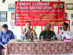 Jumat Curhat Presisi, Kapolres ajak warga bersama ciptakan suasana aman dan damai jelang Pemilu 2024