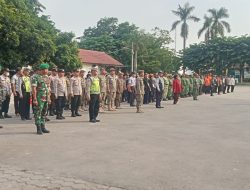 Wujudkan Keamanan Dan Kondusifitas Wilayah, Koramil 04/Jatiasih Bersama Tiga Pilar Kecamatan Jatiasih Gelar Apel Kesiapan Pengamanan Nataru