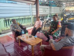 OPS Nusantara Cooling System 2023-2024, Bhabinkamtibmas Kel. Setu Sambangi Kamtibmas