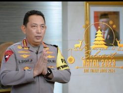 Kapolri Ucapkan Selamat Natal dan Tahun Baru: Mari Rayakan Penuh Kedamaian