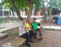 Bhabinkamtibmas Pondok Ranggon Sambangi Dan Beri Himbauan Warga, Dalam OPS Nusantara Cooling System 2023-2024