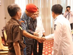 Pasminlog Lanal Palembang Hadiri Deklarasi Netralitas Pegawai ASN Menjelang Pelaksanaan Pemilu Tahun 2024