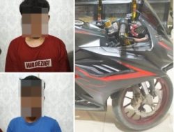 2 Orang Pelaku Begal Diamankan Tim Rajawali Sat Reskrim Polres Muara Enim
