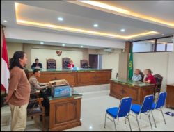 Polres Muara Gelar Sidang Miras Di Pengadilan Negeri Muara Enim