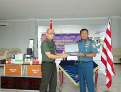 Danlantamal I Terima Sarana dan Prasarana Untuk Mendukung Penerimaan Prajurit TNI Dari Mabes TNI Tahun 2023