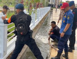 SAR Brimob Kalbar Patroli Siapsiaga Bencana di Wilayah Hukum Polda Kalbar