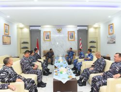 Danlantamal I Terima Kunjungan Dankosek I Medan