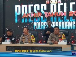 Refleksi Akhir Tahun, Kapolres Karawang Paparkan Capaian Kinerja Tahun 2023