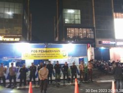 H-1 Jelang Pergantian Tahun Pospam Galaxy, Polsek Bekasi Selatan Terus Bersiaga