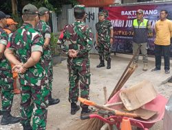 Penghujung Tahun, Koramil Jatinegara Tetap Laksanakan Karya Bakti
