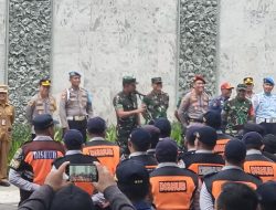 Kesiapan Apel Pengamanan Malam Tahun Baru Oleh Kodim 0505/JT Bersama Forkopimko