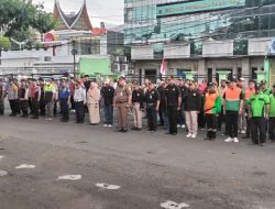 Gelar Apel Pengamanan Nataru Koramil 02/Matraman Bersama Forkopimcam