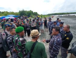 Danlantamal I Tinjau Lokasi Penemuan Pengungsi Rohingya