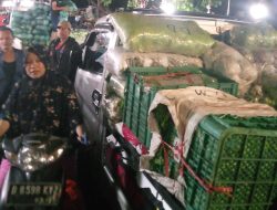 Kemacetan Setiap Hari Terjadi di Pasar Jalur Kampung Gusti Pejagalan Jakarta Utara