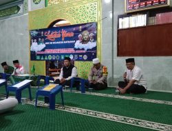 Jalin silaturahmi dengan alim Ulama jelang Pemilu 2024, Bhabinkamtibmas hadiri kegiatan Lailatul Ijtima’