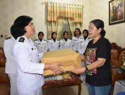 Korps Wanita TNI Angkatan Laut Lantamal I Laksanakan Ziarah dan Anjangsana