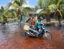 Brimob Dirikan Tenda Darurat di Dua Kabupaten